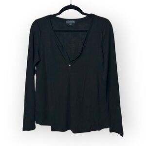 Warehouse One Black Long Sleeve Shirt L